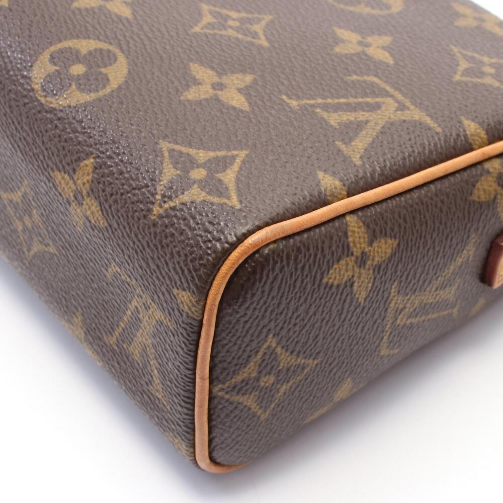 Louis Vuitton Recital Handbag Canvas Leather Monogram Brown - Picture 7 of 8